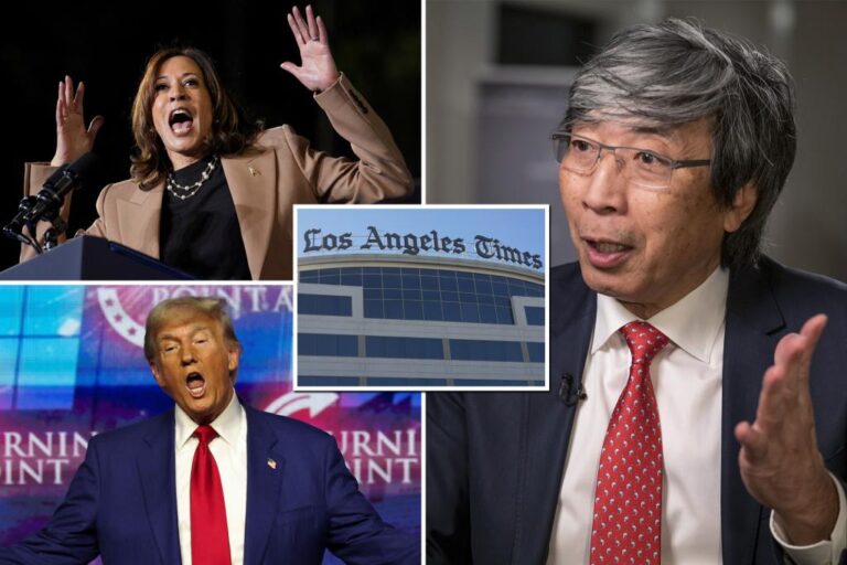 Two more LA Times editors quit after owner revoked Kamala Harris endorsement

