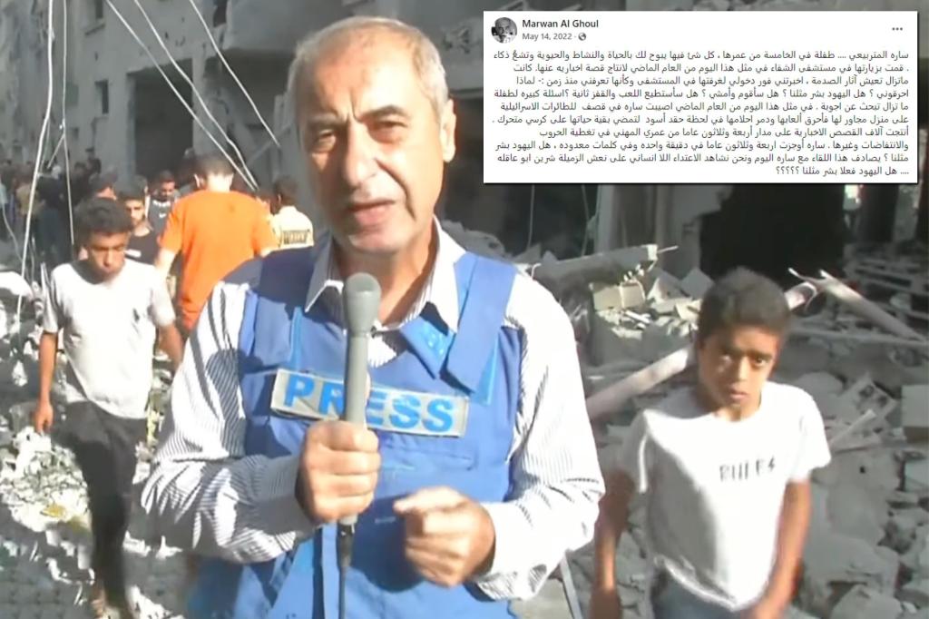 CBS News reporter in Gaza allegedly posted anti-Semitic remarks on social media: 'Are Jews people like us?'