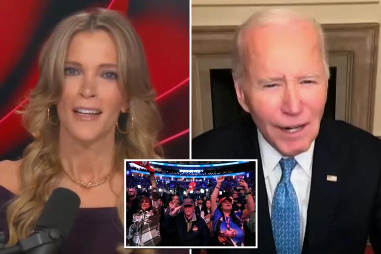 Megyn Kelly says Biden's stunning 'garbage' comment about Trump supporters was a sign of insanity

